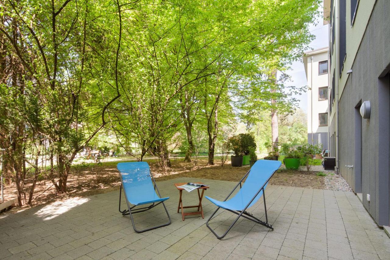 2,5 Zi Design Loft Mit Gartensitzplatz *